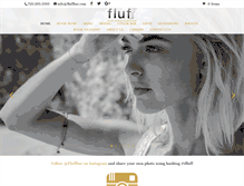 Tablet Screenshot of fluffbar.com